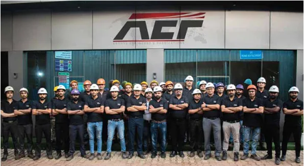 The Arshya Pipe Fittings (AEF) manufacturing team at the Palwal plant